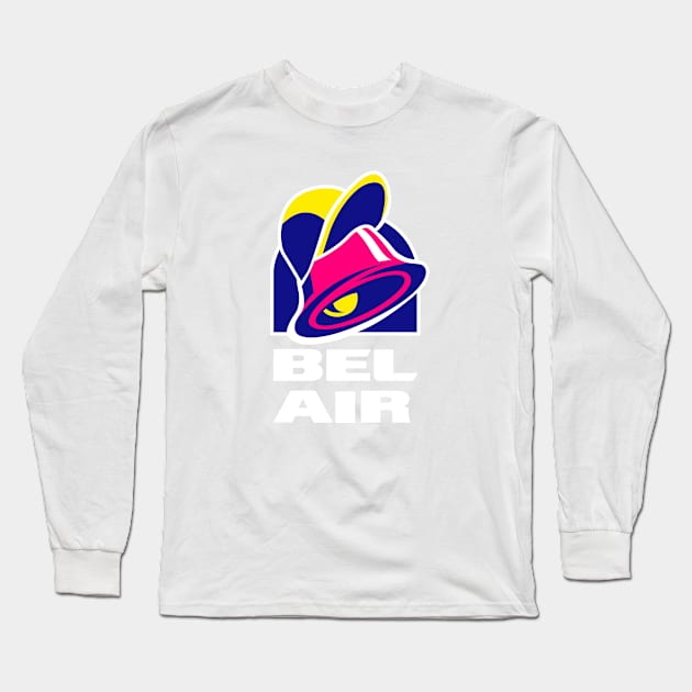 Taco Bel Air Long Sleeve T-Shirt by dann